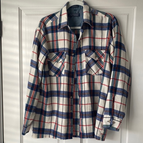 Van Heusen Tops - Winter weights by Van Heiden Pendleton Plaid Flannel Shirt - medium